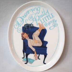 Pier 1 Dreaming Of Pretty Little Things Oval Trinket Dish In Original Box